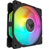 ASUS TUF Gaming TR120 ARGB Reverse fan Pack, 3 stuks case fan Zwart/transparant