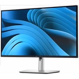 Dell Pro Plus P2725QE 27" 4K Ultra HD monitor Zwart/zilver, 1x DisplayPort, 1x HDMI, 2x USB-C, 3x USB-A, 1x RJ-45