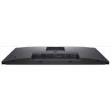 Dell Pro Plus P2725QE 27" 4K Ultra HD monitor Zwart/zilver, 1x DisplayPort, 1x HDMI, 2x USB-C, 3x USB-A, 1x RJ-45