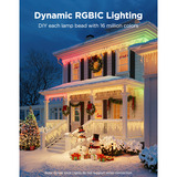 Govee Icicle Lights, 10 meter verlichting Wit, Matter