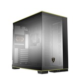 Lian Li O11 Dynamic EVO RGB Automobili Lamborghini Edition midi tower behuizing Zwart | 2x USB-A | 1x USB-C | RGB | Tempered Glass