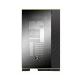 Lian Li O11 Dynamic EVO RGB Automobili Lamborghini Edition midi tower behuizing Zwart | 2x USB-A | 1x USB-C | RGB | Tempered Glass