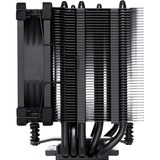 Noctua NH-U9S chromax.black CPU-koeler Zwart, 4-pins PWM fan-connector