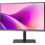 Samsung Essential S24F430UAU 24" monitor Zwart, HDMI, DisplayPort, 4x USB-A, USB-C, RJ-45