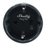 Shelly Plug PM Gen3 stekkerdoos Zwart, Wifi, Bluetooth