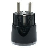 Shelly Plug PM Gen3 stekkerdoos Zwart, Wifi, Bluetooth