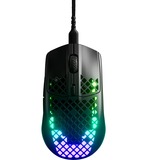 SteelSeries Aerox 3 Onyx 2022 gaming muis Zwart, 8500 dpi, RGB leds