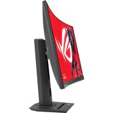 ASUS ROG Strix XG27WCS 27" Curved gaming monitor Zwart, HDMI, DisplayPort, USB-C, 180 Hz