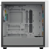 Cooler Master MasterBox 600 midi tower behuizing Wit | 2x USB-A | 1x USB-C | RGB | Tempered Glass