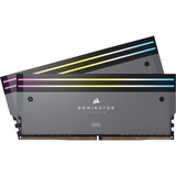 Corsair 64 GB DDR5-6000 (2x 32 GB) Kit werkgeheugen Grijs, CMP64GX5M2B6000Z30, Dominator Titanium RGB, XMP, EXPO
