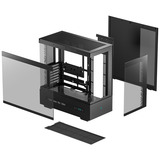 DeepCool  midi tower behuizing Zwart | 2x USB-A | 1x USB-C | Window