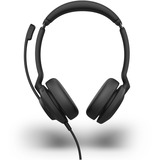 Jabra Evolve2 30 SE, MS on-ear headset Zwart, USB-C, USB-A, Stereo