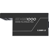 Lian Li EDGE modulaire 1000 watt voeding  Zwart, 1x 12V-2x6, 3x PCIe, 4x USB-header