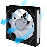 Lian Li UNI FAN SL-Infinity 120 Reverse Blade case fan Zwart, 4-pin PWM