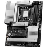 MSI PRO Z890-A WIFI socket 1851 moederbord Zwart/wit, RAID, 5Gb-LAN, Wi-Fi 7, BT, Sound, ATX