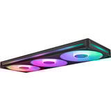 NZXT F420 RGB CORE case fans Zwart, 3 stuks, 420 x 140 x 26 mm