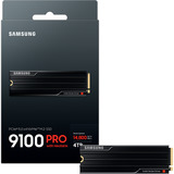 SAMSUNG 9100 PRO Heatsink 4 TB SSD MZ-VAP4T0CW, PCIe Gen 5.0 x4, NVMe 2.0