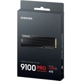 Samsung 9100 PRO Heatsink 4 TB SSD MZ-VAP4T0CW, PCIe Gen 5.0 x4, NVMe 2.0