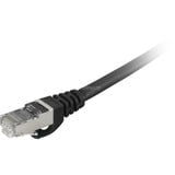 Sharkoon Cat.7a netwerkkabel Zwart, 1 meter, SFTP, RJ-45