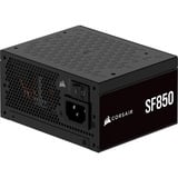 Corsair SF850, 850 Watt voeding  Zwart, 2x PCIe, 1x 12VHPWR, Kabelmanagement