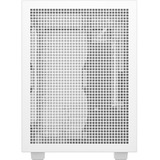 DeepCool CH260 mini tower behuizing Wit | 2x USB-A | 1x USB-C | Tempered Glass