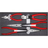 KNIPEX Tangen-Set Automotive 00 20 01 V16 tangenset Rood/zwart, 4-Delig