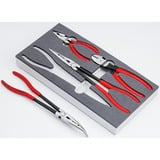 KNIPEX Tangen-Set Automotive 00 20 01 V16 tangenset Rood/zwart, 4-Delig