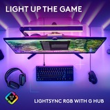 Logitech G515 TKL RGB gaming toetsenbord Zwart, US lay-out (QWERTY), GL Tactile, 80% (TKL)	, Double-shot PBT