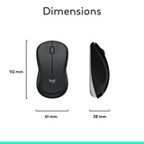 Logitech MK540 Advanced draadloze desktopset Donkergrijs, EU lay-out (QWERTY), 1000 dpi