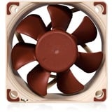 Noctua NF-A6x25 FLX case fan bruin/wit, 3-Pin-aansluiting, 4-Pin-adapter