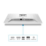 Philips Evnia 27M2N5901A 27" 4K UHD gaming monitor Wit, 2x HDMI, DisplayPort, 2x USB-A, USB-B, USB-C, 160 Hz / 320 Hz