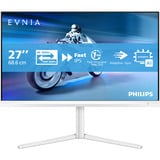 Philips Evnia 27M2N5901A 27" 4K Ultra HD gaming monitor Wit, 1x DisplayPort, 2x HDMI, 1x USB-C, 2x USB-A, 160 Hz / 320 Hz