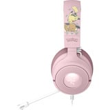 Razer Kraken V4 X – Pokémon Pikachu & Eevee Edition over-ear gaming headset Roze, Pc, PlayStation 5, Nintendo Switch