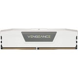 Corsair 64 GB DDR5-5200 werkgeheugen Wit, CMK64GX5M2B5200C40W, VENGEANCE DDR5