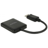 DeLOCK DisplayPort 1.4 naar 2x HDMI splitter MST Zwart