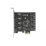 DeLOCK PCIe x1 > 4x externe USB-A 3.2 Gen 1 usb-controller 