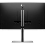 HP E27k G5 27" 4K UHD monitor Zwart/zilver, HDMI, DisplayPort, 3x USB-A 3.2 (5 Gbit/s), 2x USB-C 3.2 (5 Gbit/s)