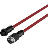 HyperX Coiled Cable, USB-C spiraalkabel Rood/zwart, 1,2 m