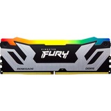 Kingston FURY 48 GB DDR5-8400 (2x 24 GB) Dual-Kit werkgeheugen Zilver/zwart, KF584CU40RSAK2-48, Renegade Silver RGB, XMP 3.0