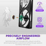 NZXT NZXT F120 RGB Black 