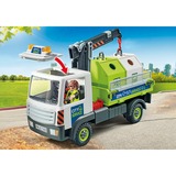 PLAYMOBIL City Action - Glasafvalwagen met container Constructiespeelgoed 71431