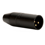 Rode Microphones VXLR: female 3.5mm TRS mini-jack > male XLR adapter Zwart