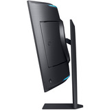 Samsung Odyssey Ark G9 G97NC 55" 4K UHD curved gaming monitor Zwart, 3x HDMI, DisplayPort, 2x USB-A, 2x USB-C, Wi-Fi 5, BT, RJ-45, 165 Hz