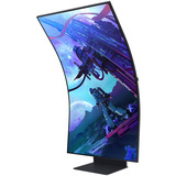 Samsung Odyssey Ark G9 G97NC 55" 4K UHD curved gaming monitor Zwart, 3x HDMI, DisplayPort, 2x USB-A, 2x USB-C, Wi-Fi 5, BT, RJ-45, 165 Hz