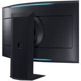 Samsung  55" 4K UHD curved gaming monitor Zwart