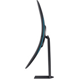 Samsung  55" 4K UHD curved gaming monitor Zwart