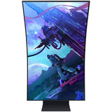 Samsung  55" 4K UHD curved gaming monitor Zwart