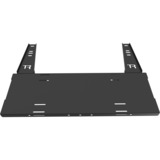 Trak Racer Pc plank voor TR8 Pro en Alpine Racing TRX bevestiging Zwart