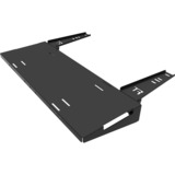 Trak Racer Pc plank voor TR8 Pro en Alpine Racing TRX bevestiging Zwart
