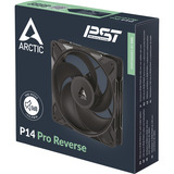 ARCTIC P14 Pro Reverse case fan Zwart, 140 x 140 x 30 mm, PWM